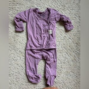 Purple Kids One Piece Footie